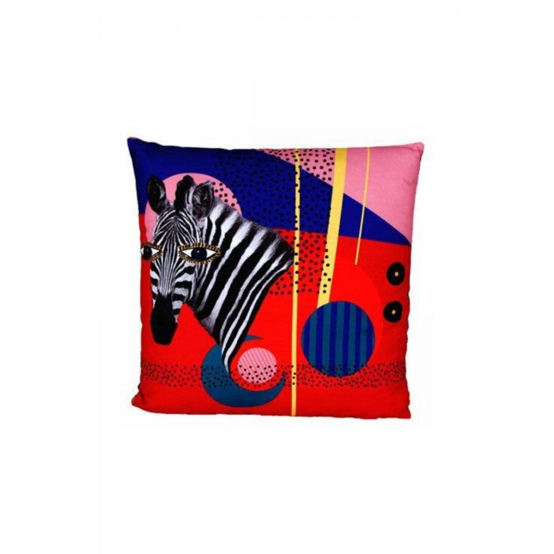 Porland Wild Life Zebra Yastık 45x45 cm