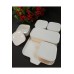 ACAR Beyaz  6 li Porselen Kapaklı Kahvaltılık SCT10875